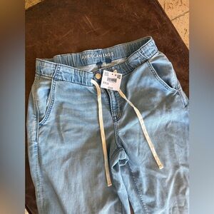 NWT American Eagle Pull-On Stretch Jeans – XS Long – $69 Retail